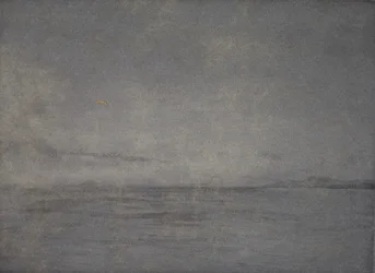 Soaring high, 2016, radering, akvatinte og håndfarvning på papir